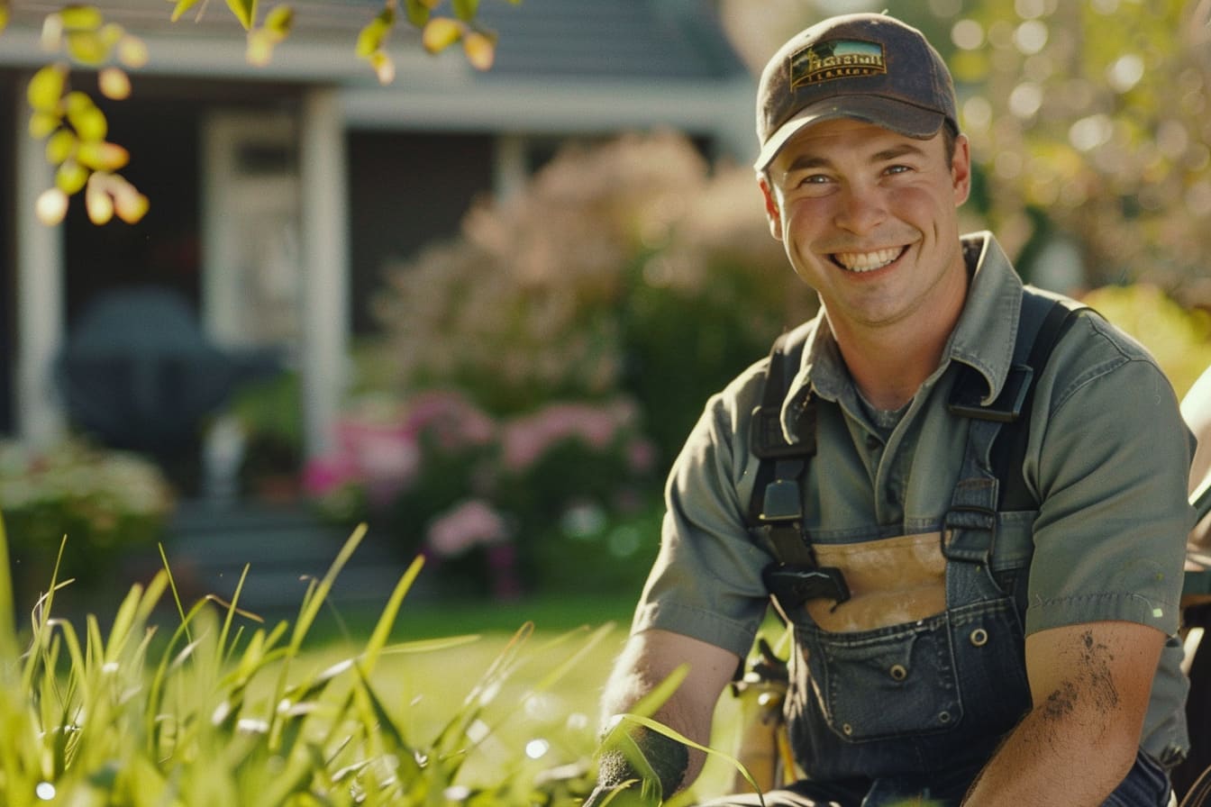 Landscaping & Outdoor Living professional at work