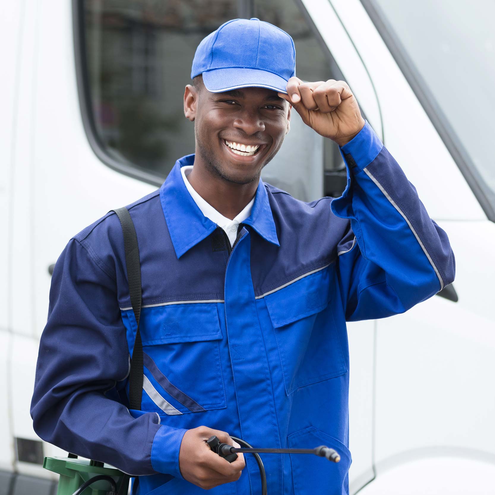 Pest Control professional at work